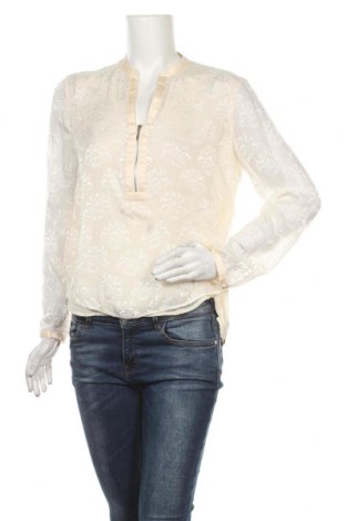 Дамска блуза Armani Exchange, Размер S, Цвят Екрю, 54% коприна, 46% вискоза, Цена 68,40 лв.