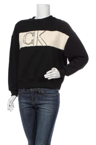 Γυναικεία μπλούζα Calvin Klein Jeans, Μέγεθος XS, Χρώμα Μαύρο, 63% βαμβάκι, 37% πολυεστέρας, Τιμή 68,19 €