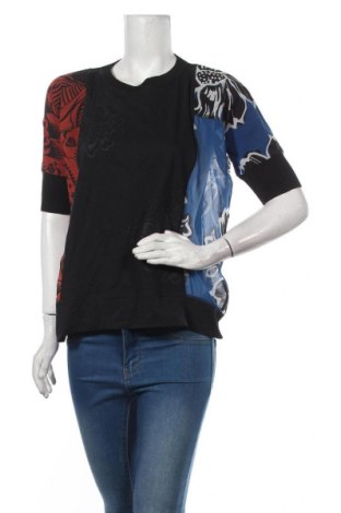 Bluză de femei Desigual, Mărime S, Culoare Multicolor, 60% bumbac, 38% poliester, 1% elastan, 1% poliamidă, Preț 142,11 Lei