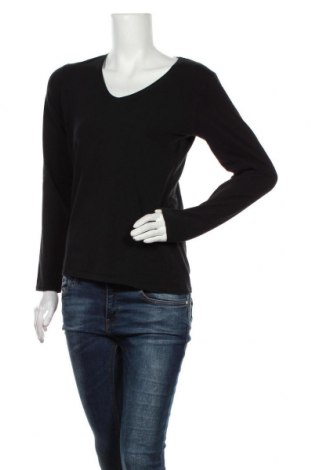 Γυναικεία μπλούζα Gant, Μέγεθος L, Χρώμα Μαύρο, 94% βαμβάκι, 6% ελαστάνη, Τιμή 11,97 €