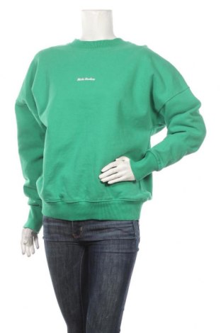 Дамска блуза Nicki Studios, Размер M, Цвят Зелен, Памук, Цена 92,40 лв.