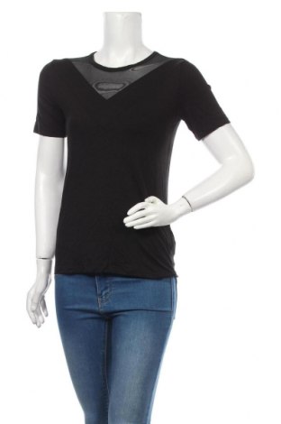 Γυναικεία μπλούζα ONLY, Μέγεθος S, Χρώμα Μαύρο, 95% βαμβάκι, 5% ελαστάνη, Τιμή 9,29 €