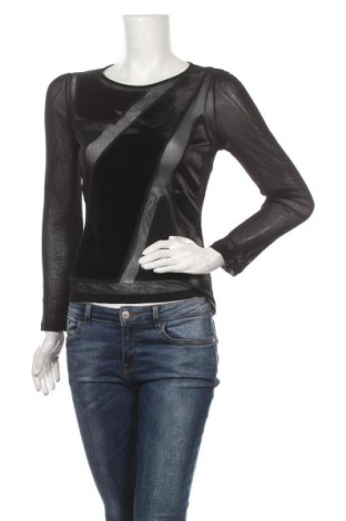 Дамска блуза Oui, Размер M, Цвят Черен, Цена 12,60 лв.