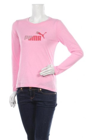 Γυναικεία μπλούζα PUMA, Μέγεθος M, Χρώμα Ρόζ , 65% πολυεστέρας, 35% βαμβάκι, Τιμή 9,09 €