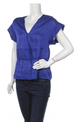 Damen Shirt Sisley, Größe S, Farbe Blau, 100% Polyester, Preis 9,12 €