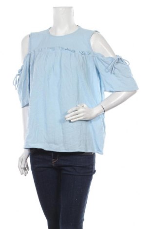 Bluză de femei Vero Moda, Mărime XL, Culoare Albastru, Bumbac, Preț 161,18 Lei