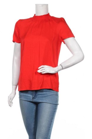 Дамска блуза Zero, Размер S, Цвят Червен, Вискоза, Цена 34,30 лв.