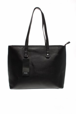 Дамска чанта Accessoires, Цвят Черен, Еко кожа, Цена 45,36 лв.