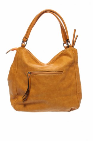 Дамска чанта Mela, Цвят Оранжев, Еко кожа, Цена 28,93 лв.
