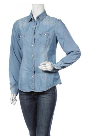 Dámská košile  H&M L.O.G.G., Velikost M, Barva Modrá, Bavlna, Cena  145,00 Kč