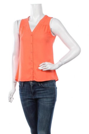 Дамска риза Kenvelo, Размер XS, Цвят Оранжев, Полиестер, Цена 6,82 лв.