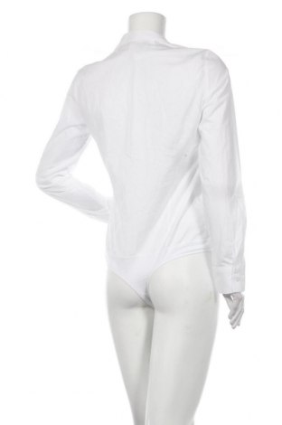 Дамска риза-боди ONLY, Размер M, Цвят Бял, 98% памук, 2% еластан, Цена 48,00 лв.