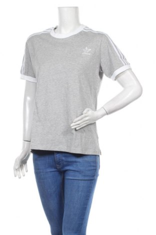 Дамска тениска Adidas Originals, Размер L, Цвят Сив, Памук, Цена 35,40 лв.