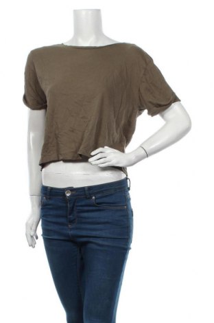 Tricou de femei H&M, Mărime S, Culoare Verde, Bumbac, Preț 43,77 Lei