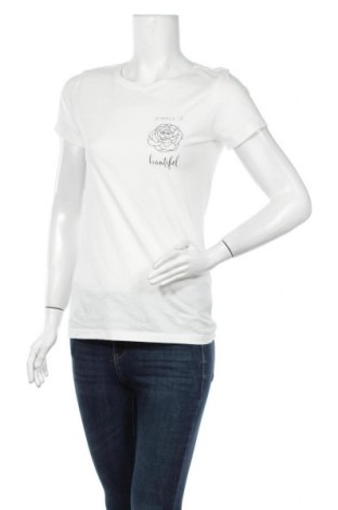 Γυναικείο t-shirt Jacqueline De Yong, Μέγεθος M, Χρώμα Λευκό, Βαμβάκι, Τιμή 13,92 €