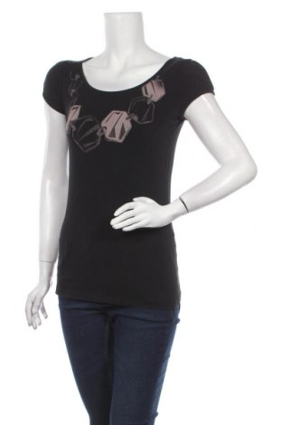Damen T-Shirt Mexx, Größe M, Farbe Schwarz, 90% Baumwolle, 10% Elastan, Preis 15,31 €