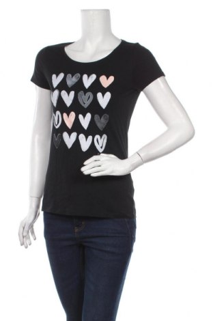Damen T-Shirt Orsay, Größe S, Farbe Schwarz, Baumwolle, Preis 14,54 €
