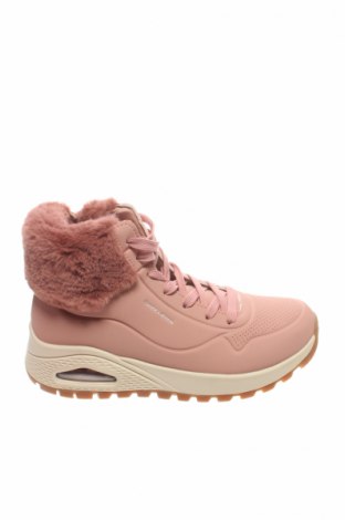 Dámské boty  Skechers, Velikost 37, Barva Popelavě růžová, Eko kůže, Cena  2 272,00 Kč