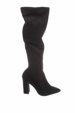Γυναικείες μπότες Anna Field, Μέγεθος 38, Χρώμα Μαύρο, Κλωστοϋφαντουργικά προϊόντα, φυσικό σουέτ, Τιμή 28,69 €