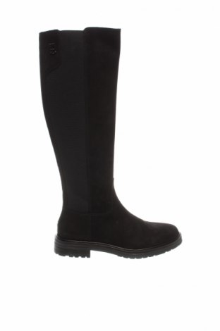 Γυναικείες μπότες Tommy Hilfiger, Μέγεθος 38, Χρώμα Μαύρο, Φυσικό σουέτ, κλωστοϋφαντουργικά προϊόντα, Τιμή 173,58 €