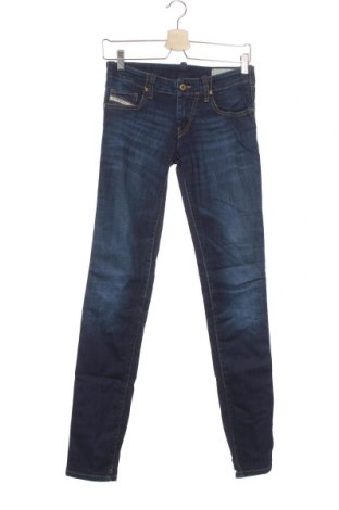 Damskie jeansy Diesel, Rozmiar XS, Kolor Niebieski, 98% bawełna, 2% elastyna, Cena 203,58 zł