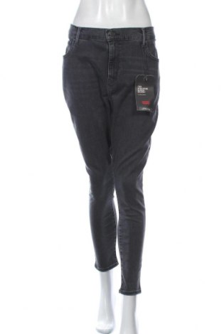 Damskie jeansy Levi's, Rozmiar XL, Kolor Szary, 73% bawełna, 13% tencel, 9% poliester, 5% elastyna, Cena 214,70 zł