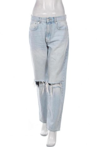 Дамски дънки Perfect Jeans By Gina Tricot, Размер M, Цвят Син, Памук, Цена 48,10 лв.