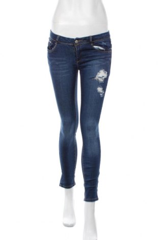 Damskie jeansy Pimkie, Rozmiar S, Kolor Niebieski, 98% bawełna, 2% elastyna, Cena 55,98 zł