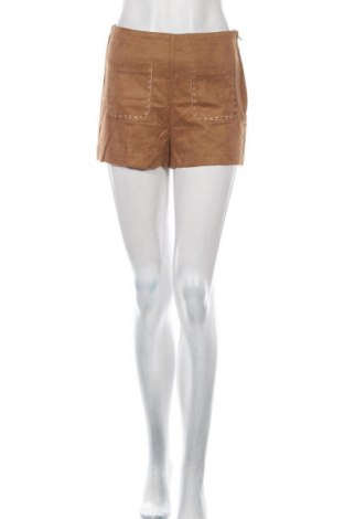 Pantaloni scurți de femei H&M Divided, Mărime S, Culoare Maro, Poliester, Preț 26,65 Lei