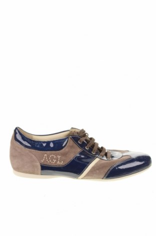 Γυναικεία παπούτσια AGL, Μέγεθος 39, Χρώμα Γκρί, Γνήσιο δέρμα, φυσικό σουέτ, Τιμή 25,55 €