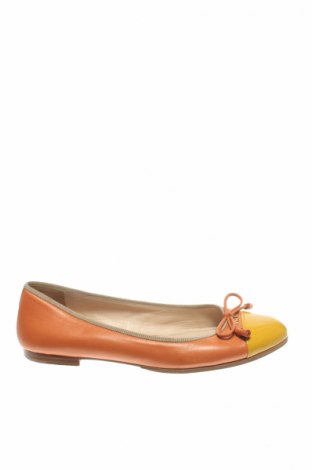 Дамски обувки Prada, Размер 36, Цвят Оранжев, Естествена кожа, Цена 362,40 лв.