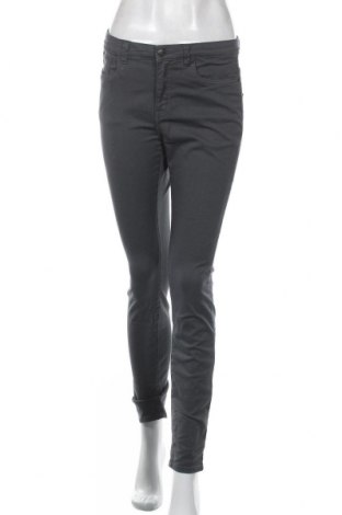 Pantaloni de femei H&M, Mărime M, Culoare Gri, 97% bumbac, 3% elastan, Preț 40,62 Lei
