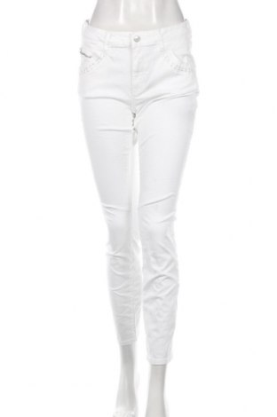 Дамски панталон Mavi, Размер M, Цвят Бял, 95% памук, 5% еластан, Цена 97,30 лв.