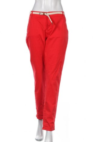 Pantaloni de femei S.Oliver, Mărime L, Culoare Roșu, 98% bumbac, 2% elastan, Preț 187,90 Lei