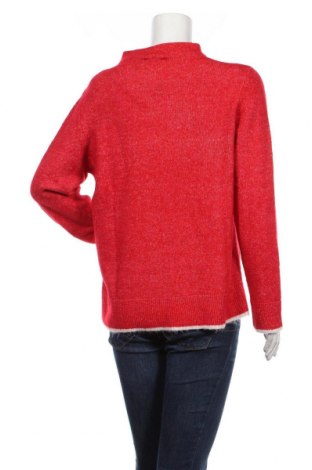 Γυναικείο πουλόβερ C&A, Μέγεθος M, Χρώμα Κόκκινο, 49% πολυεστέρας, 40%ακρυλικό, 4% πολυαμίδη, 3% μαλλί, 3% ελαστάνη, Τιμή 12,45 €