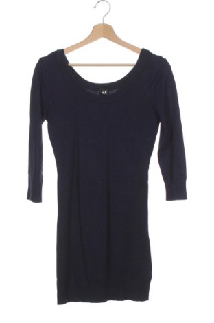 Γυναικείο πουλόβερ H&M, Μέγεθος XS, Χρώμα Μπλέ, 80% βισκόζη, 20% πολυαμίδη, Τιμή 7,92 €