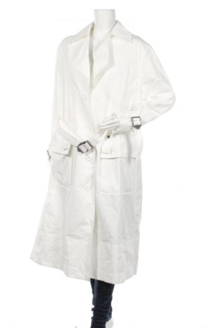 Damen Trenchcoat Coach, Größe L, Farbe Weiß, 70% Baumwolle, 30% Polyamid, Preis 162,68 €