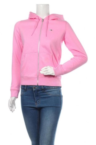 Γυναικείο φούτερ Tommy Hilfiger, Μέγεθος XS, Χρώμα Ρόζ , 95% βαμβάκι, 5% ελαστάνη, Τιμή 82,63 €