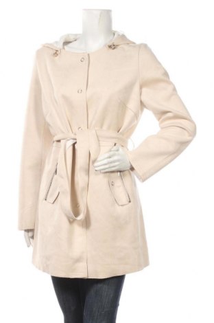 Γυναικείο παλτό, Μέγεθος L, Χρώμα  Μπέζ, 3% ελαστάνη, 97% άλλα υλικά, Τιμή 15,20 €