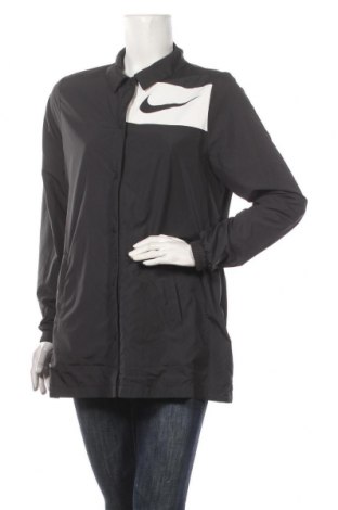 Γυναικείο μπουφάν αθλητικό Nike, Μέγεθος S, Χρώμα Γκρί, 100% πολυεστέρας, Τιμή 37,67 €