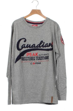 Детска блуза Canadian Peak, Размер 13-14y/ 164-168 см, Цвят Сив, Памук, Цена 20,65 лв.