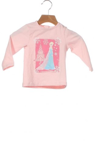 Dziecięca bluzka Disney, Rozmiar 6-9m/ 68-74 cm, Kolor Różowy, 95% bawełna, 5% elastyna, Cena 22,07 zł