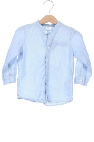 Detská košeľa  H&M, Veľkosť 18-24m/ 86-98 cm, Farba Modrá, Bavlna, Cena  6,80 €