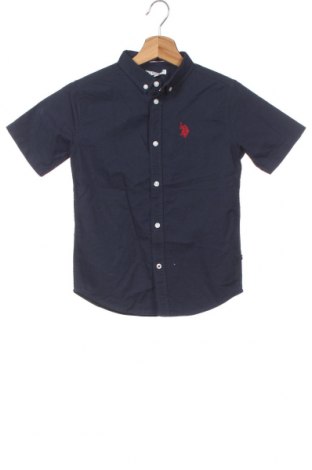 Детска риза U.S. Polo Assn., Размер 7-8y/ 128-134 см, Цвят Син, Памук, Цена 37,80 лв.
