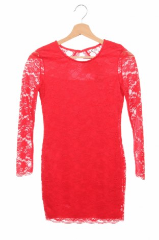 Dětské šaty  Cubus, Velikost 10-11y/ 146-152 cm, Barva Červená, 90% polyamide, 10% elastan, Cena  394,00 Kč