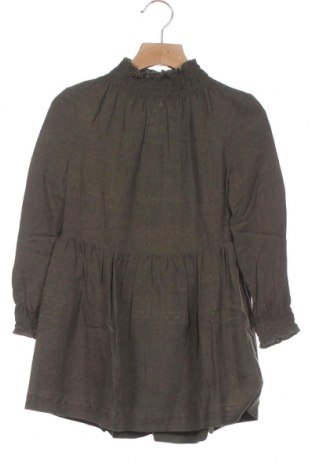 Детска рокля Gocco, Размер 4-5y/ 110-116 см, Цвят Зелен, 83% вискоза, 17% акрил, Цена 19,75 лв.