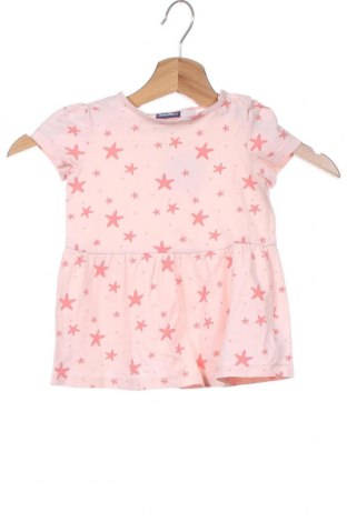 Детска рокля Lupilu, Размер 9-12m/ 74-80 см, Цвят Розов, Памук, Цена 11,76 лв.