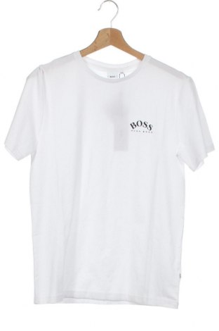 Dětské tričko  BOSS, Velikost 14-15y/ 168-170 cm, Barva Bílá, 96% bavlna, 4% elastan, Cena  712,00 Kč