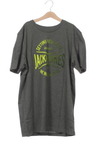 Tricou pentru copii Jack & Jones, Mărime 15-18y/ 170-176 cm, Culoare Verde, 60% bumbac, 40% poliester, Preț 48,75 Lei
