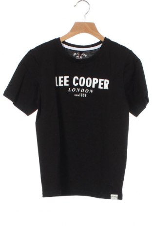 Детска тениска Lee Cooper, Размер 9-10y/ 140-146 см, Цвят Черен, Памук, Цена 29,25 лв.
